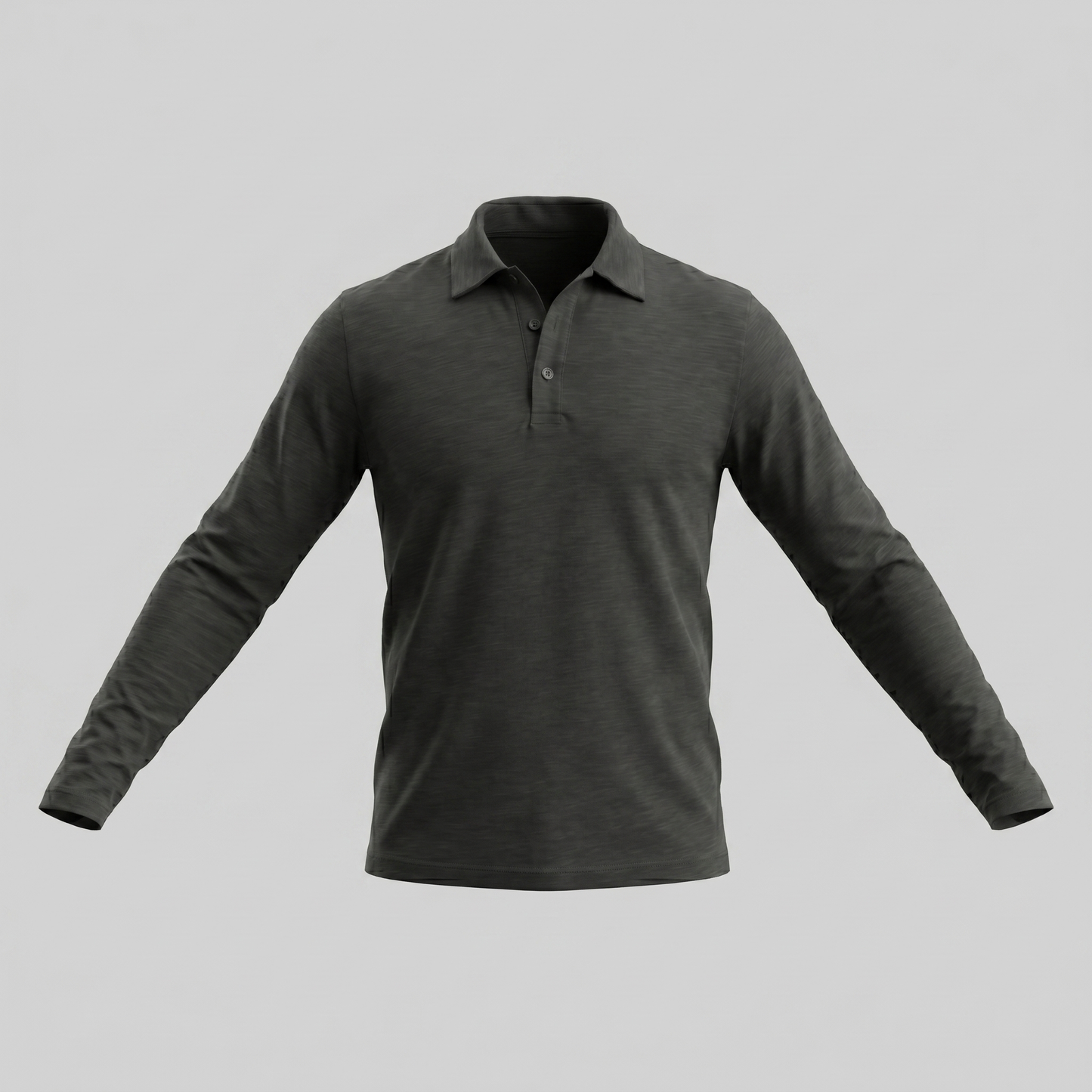 Men's Long Sleeve Polo Shirt