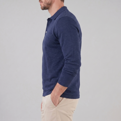 Men's Long Sleeve Polo Shirt