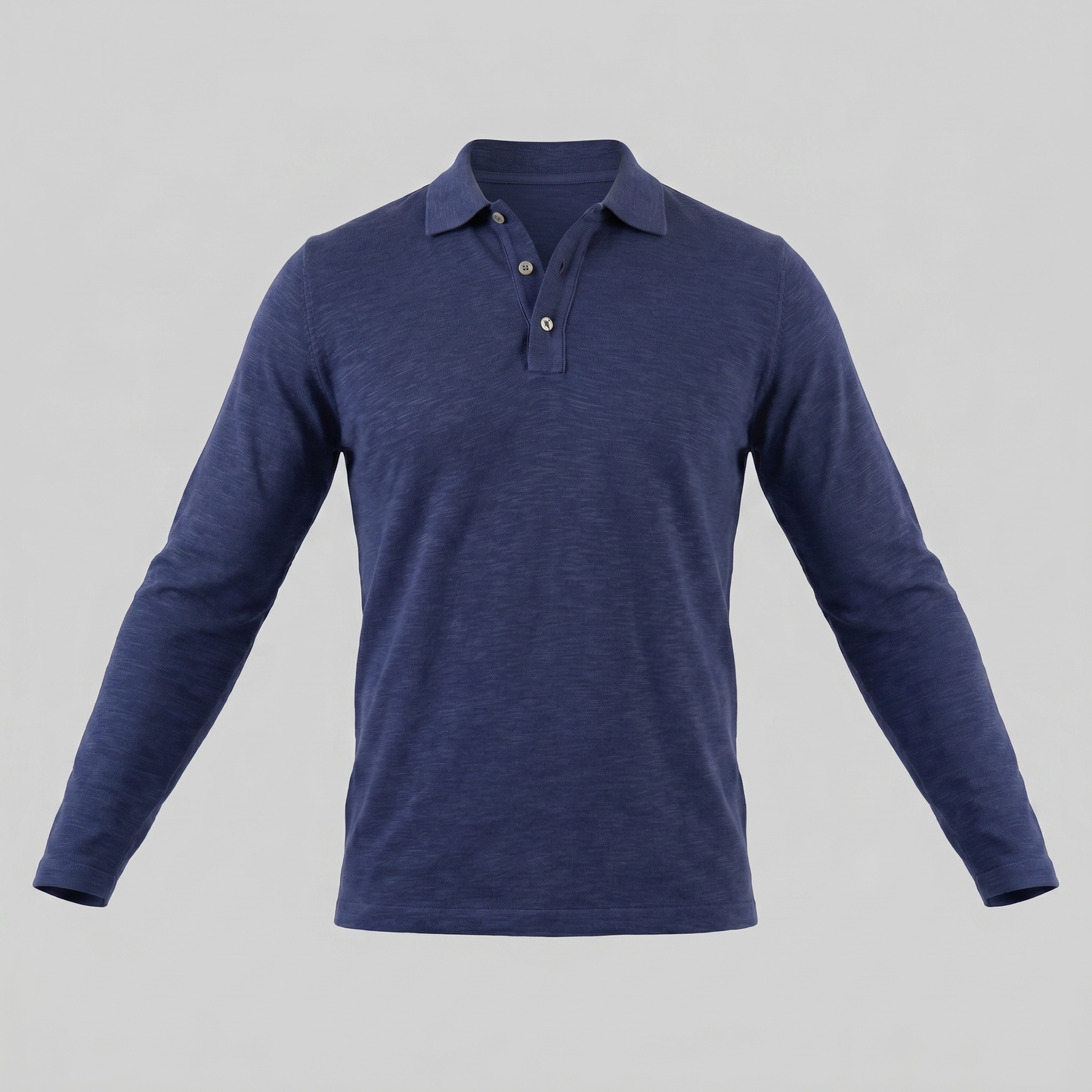 Men's Long Sleeve Polo Shirt