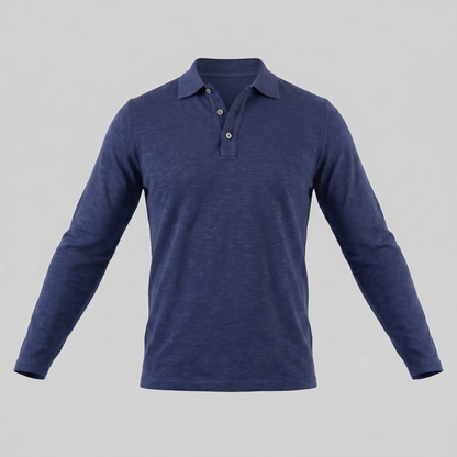 Men's Long Sleeve Polo Shirt