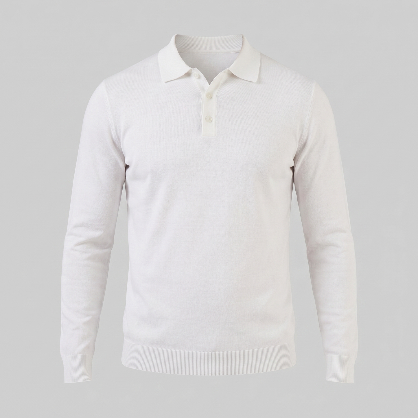 Men's Long Sleeve Polo Shirt