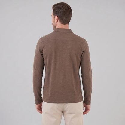 Men's Long Sleeve Polo Shirt