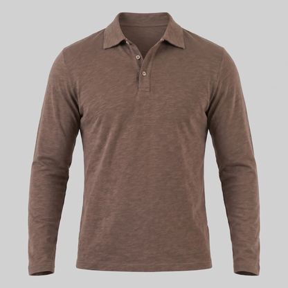 Men's Long Sleeve Polo Shirt