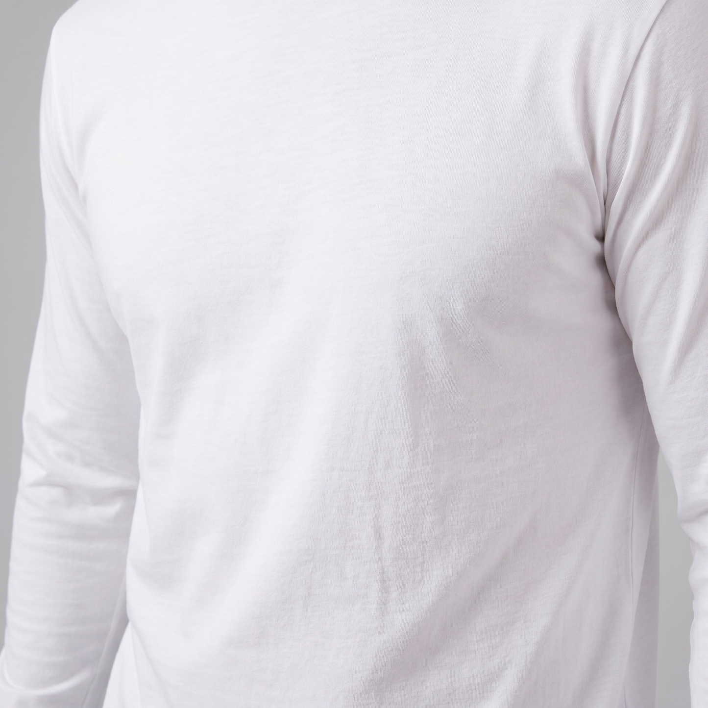 Men's Long-Sleeved Crew Neck Sweater