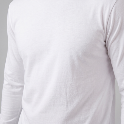 Men's Long-Sleeved Crew Neck Sweater