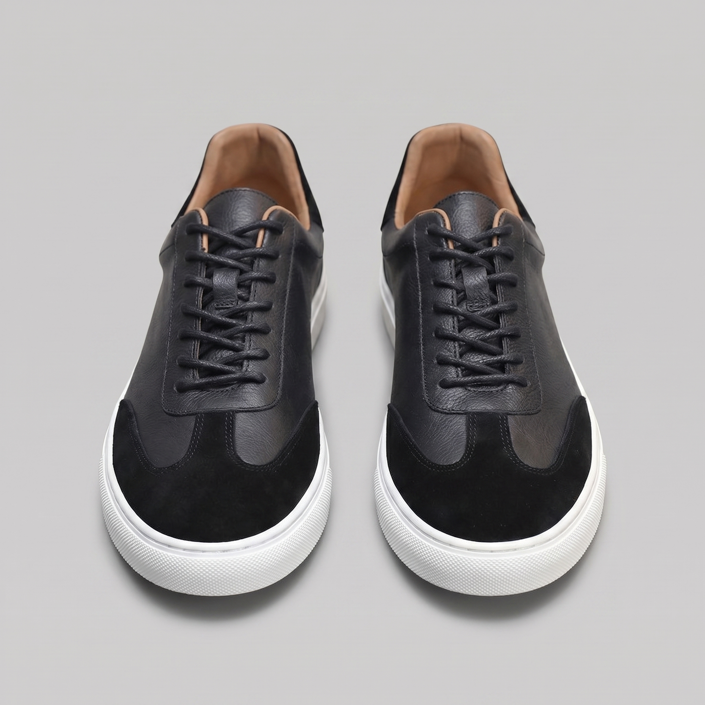 Men's Low-Top Leather Sneakers