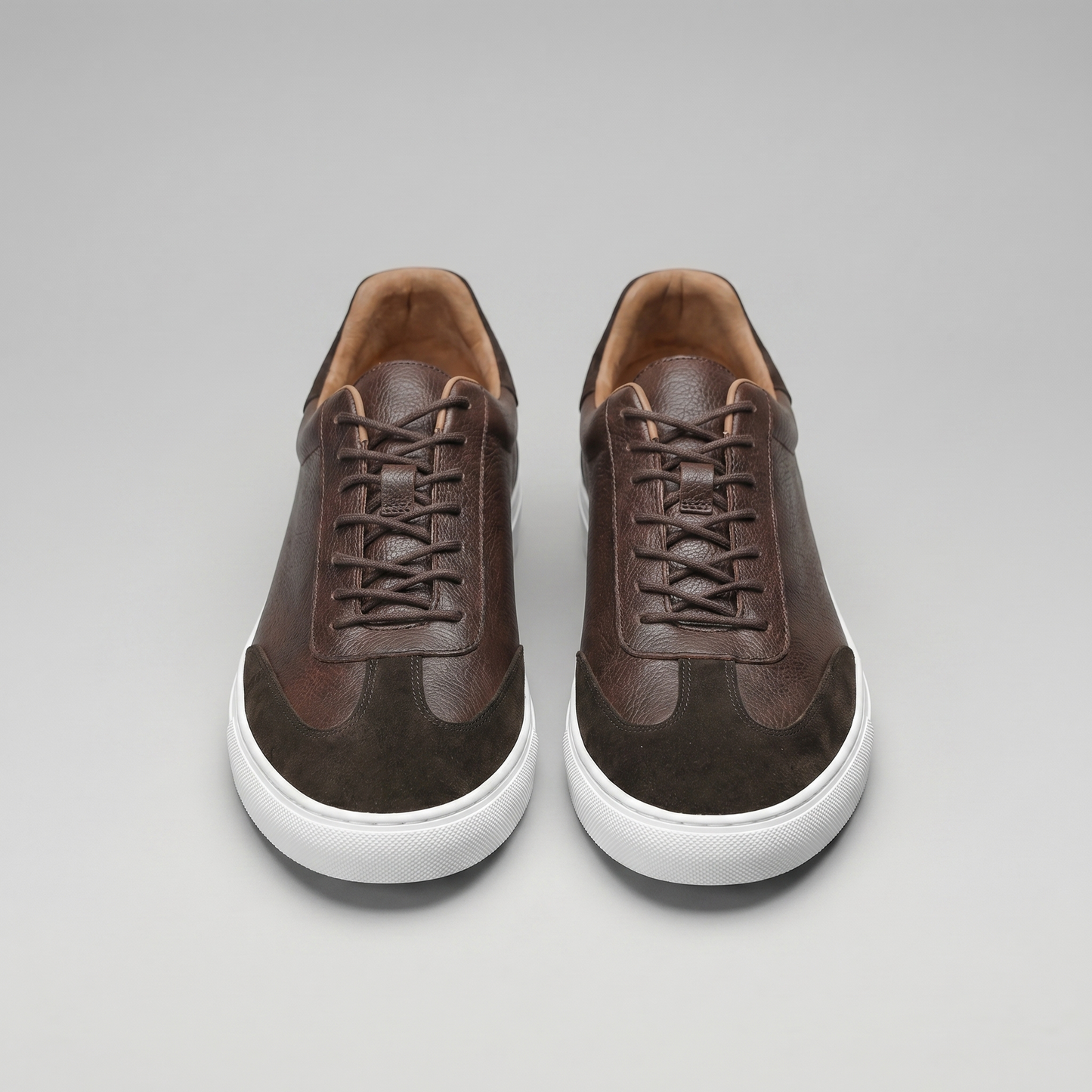 Men's Low-Top Leather Sneakers