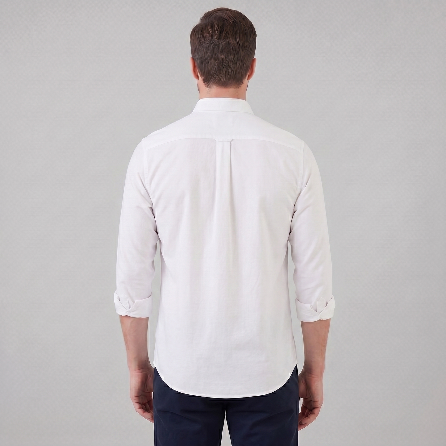 Men's Oxford Button-Down Dress Shirt