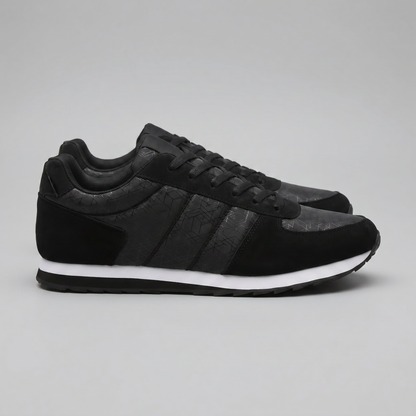 Men's Patterned Low-Top Sneakers