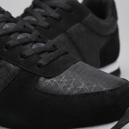Men's Patterned Low-Top Sneakers