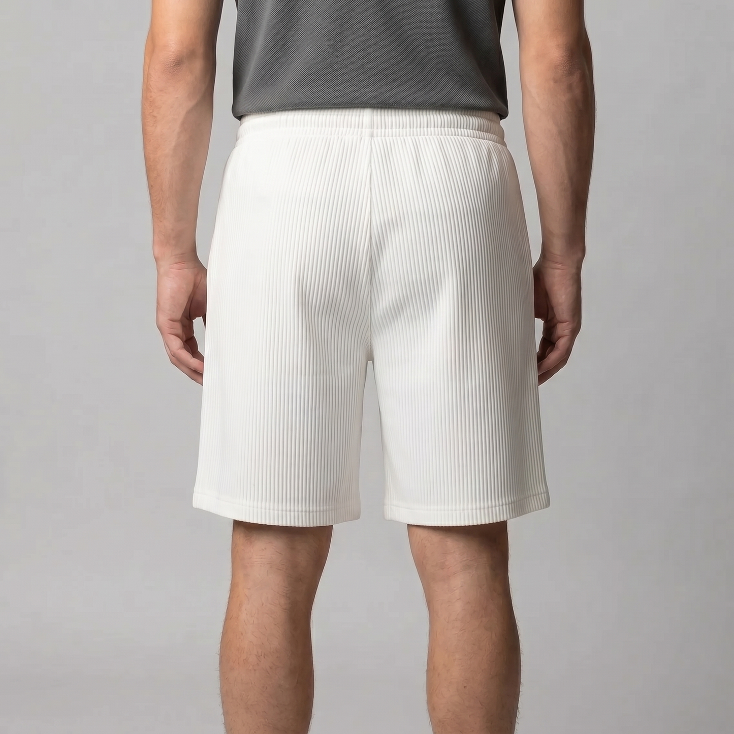Men's Pleated Relaxed Fit Shorts