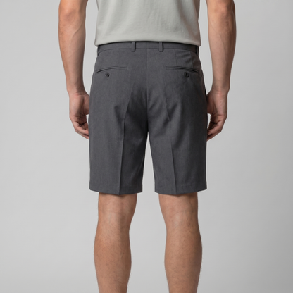 Men's Pleated Tailored Chino Shorts