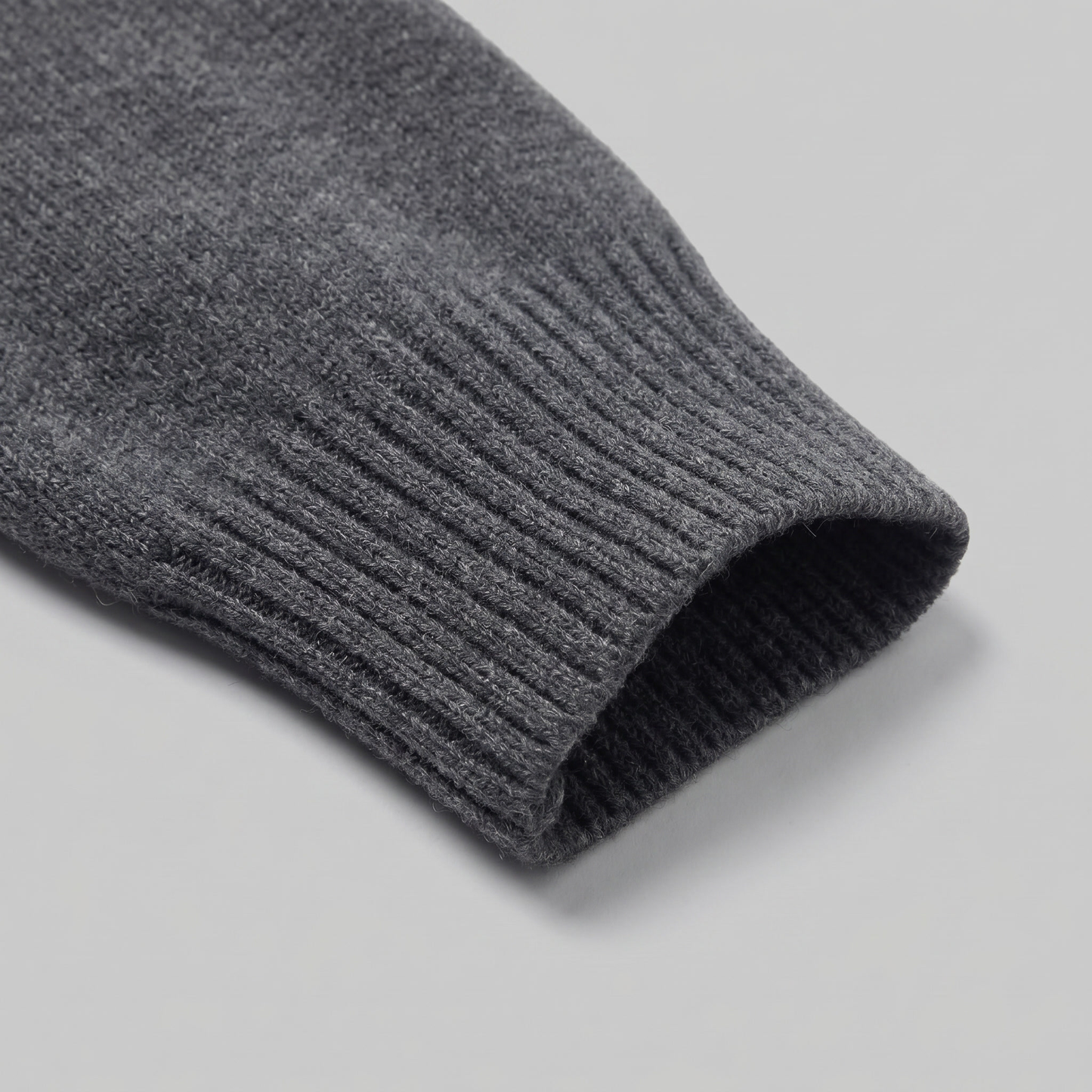 Men's Polo Collar Knit Sweater