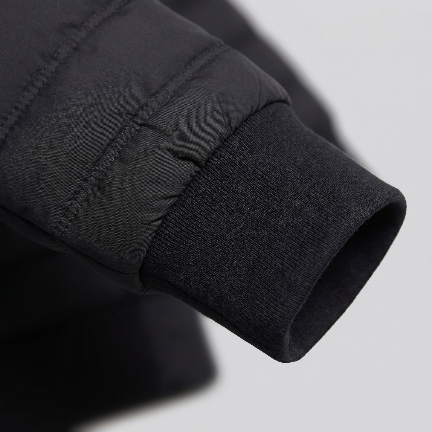 Men's Quilted Hybrid Hooded Jacket