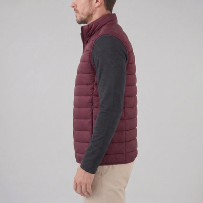 Men's Quilted Padded Gilet