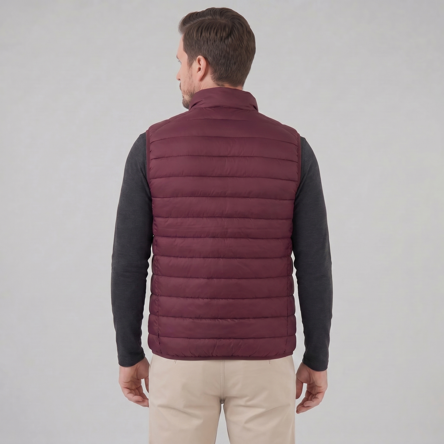 Men's Quilted Padded Gilet