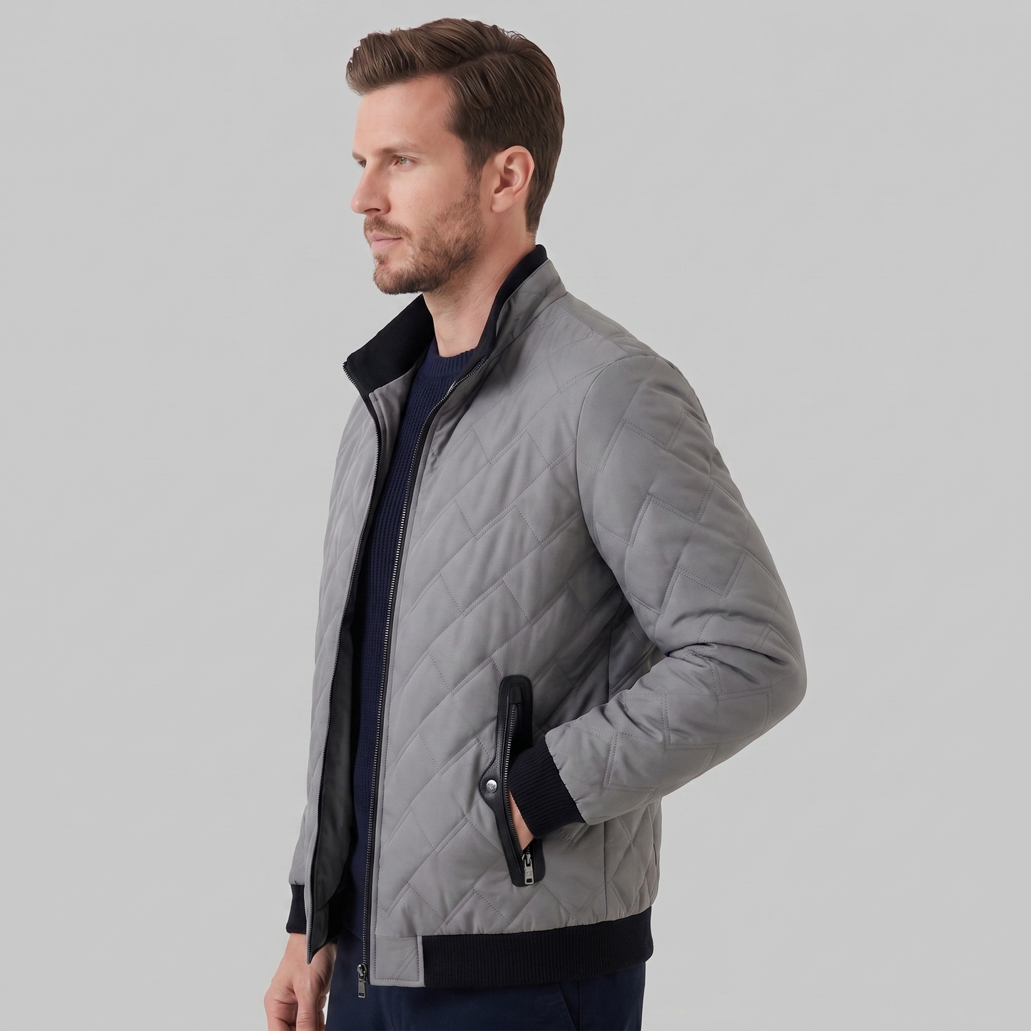 Men's Quilted Summer Jacket