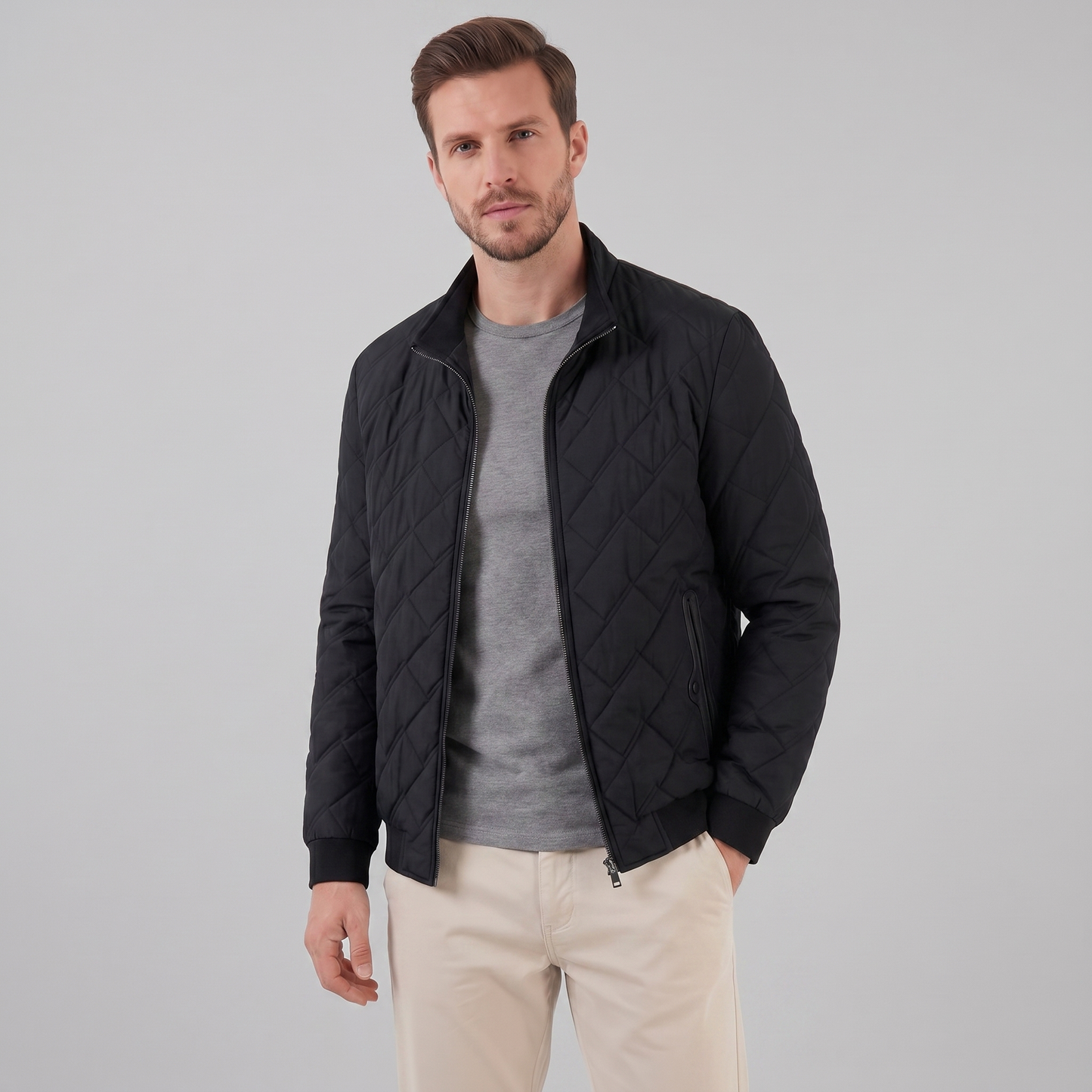 Men's Quilted Summer Jacket