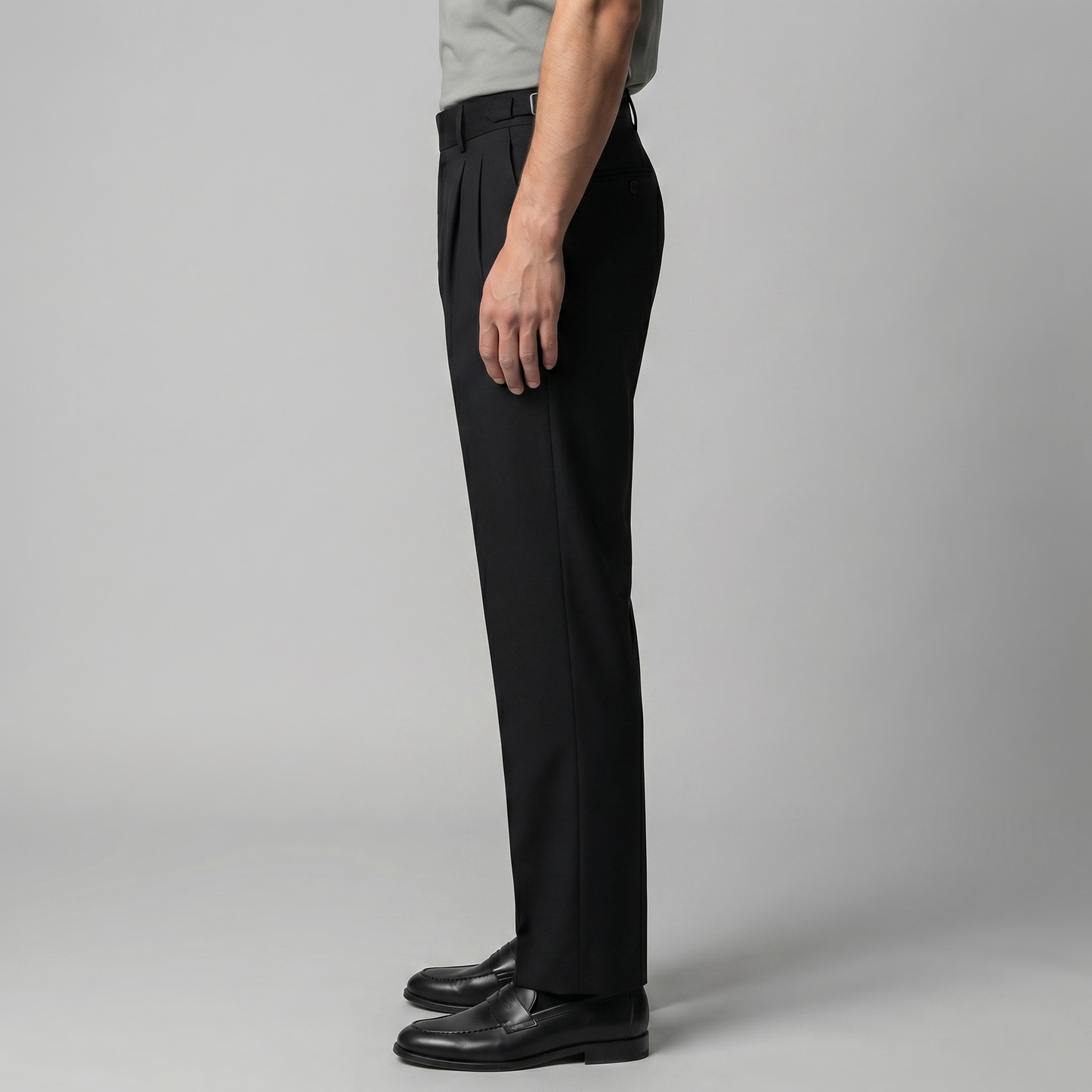 Men's Retro Straight Leg Trousers