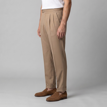 Men's Retro Straight Leg Trousers
