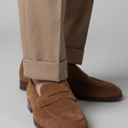 Men's Retro Straight Leg Trousers