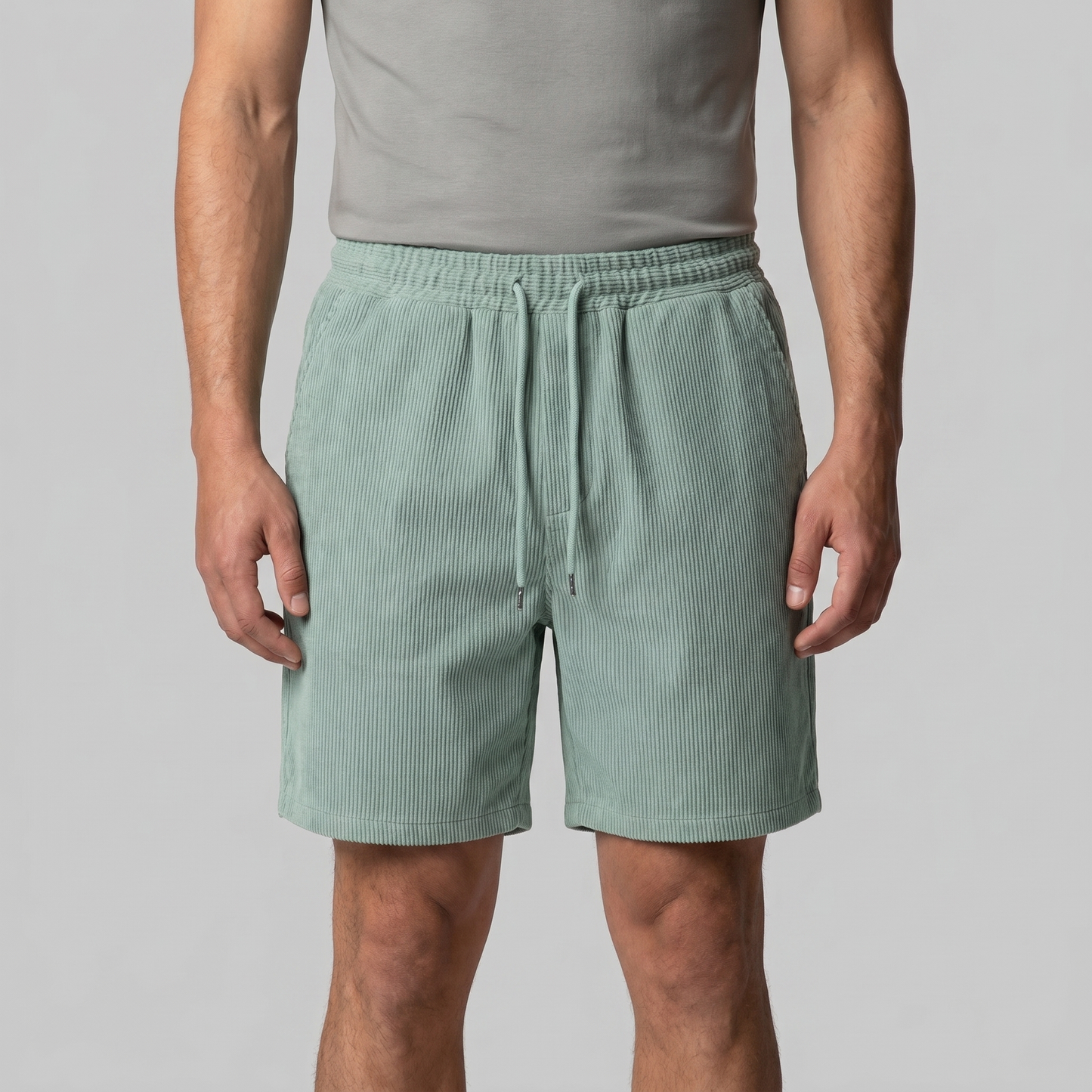 Men's Ribbed Casual Summer Shorts