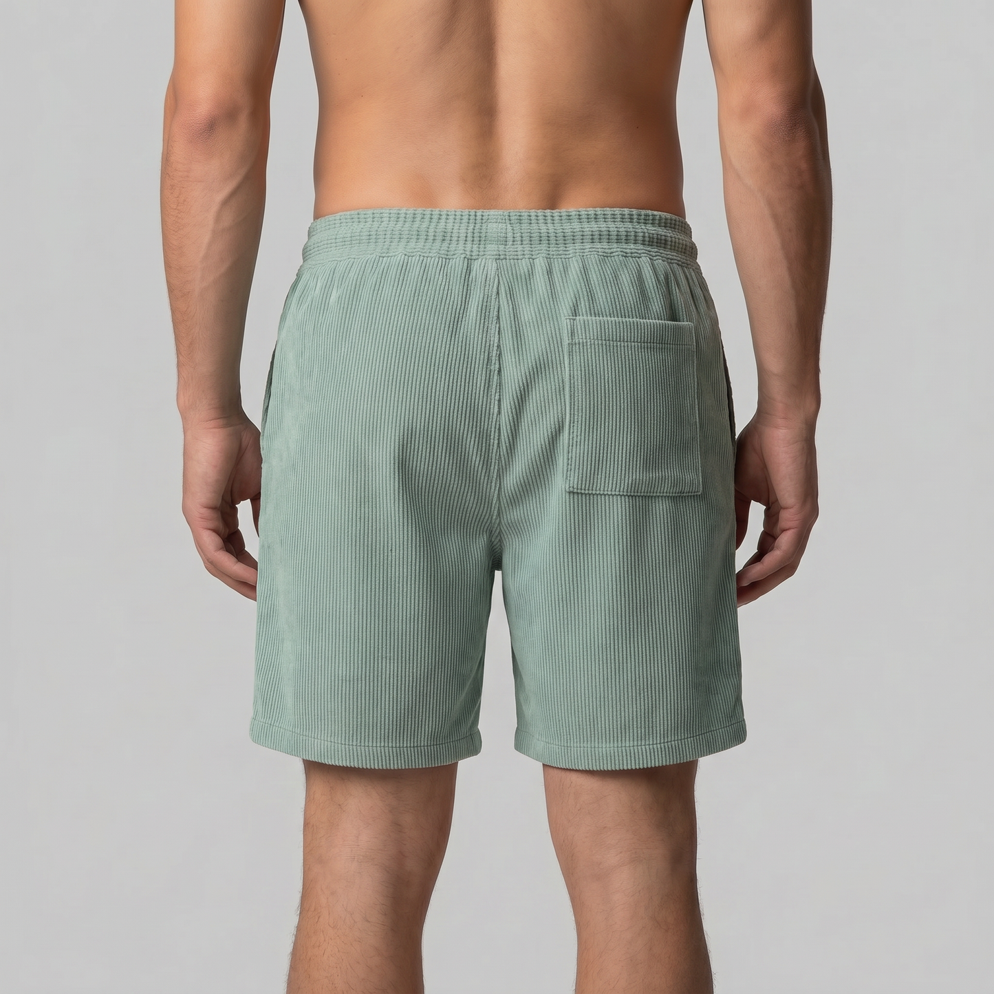 Men's Ribbed Casual Summer Shorts