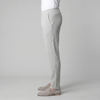 Men's Ribbed Trousers for Casual Comfort