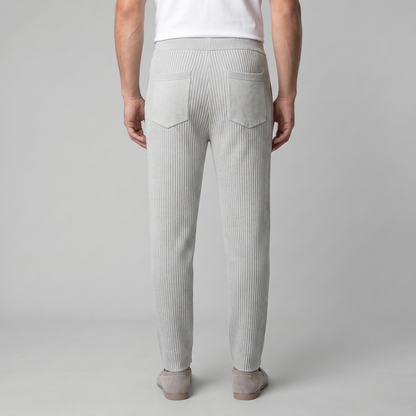 Men's Ribbed Trousers for Casual Comfort