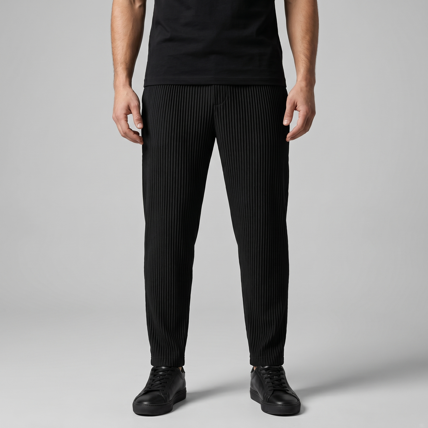 Men's Ribbed Trousers for Casual Comfort