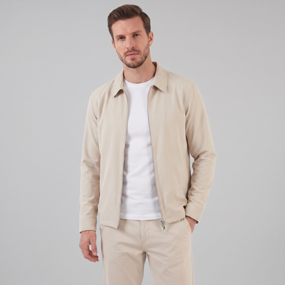Men's Shiny Mid-Spring Jacket