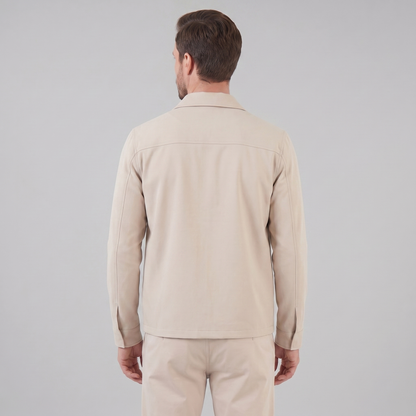 Men's Shiny Mid-Spring Jacket