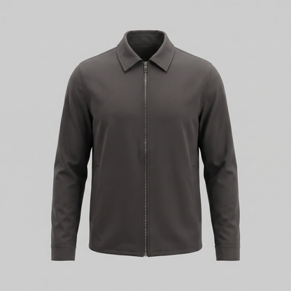 Men's Shiny Mid-Spring Jacket