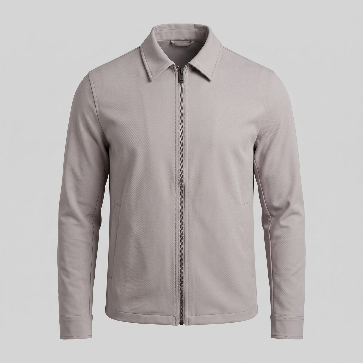 Men's Shiny Mid-Spring Jacket