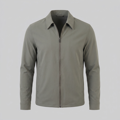 Men's Shiny Mid-Spring Jacket
