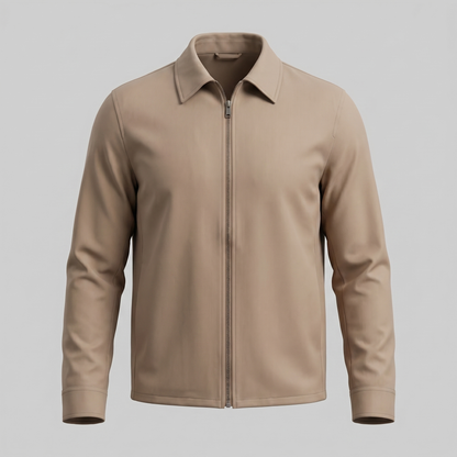 Men's Shiny Mid-Spring Jacket
