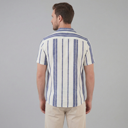 Men's Short Sleeve Button-Down Shirt