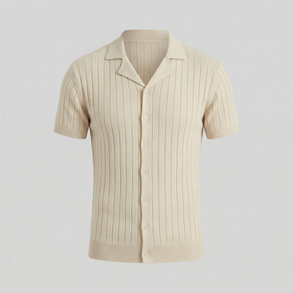 Men's Short Sleeve Knitted Shirt