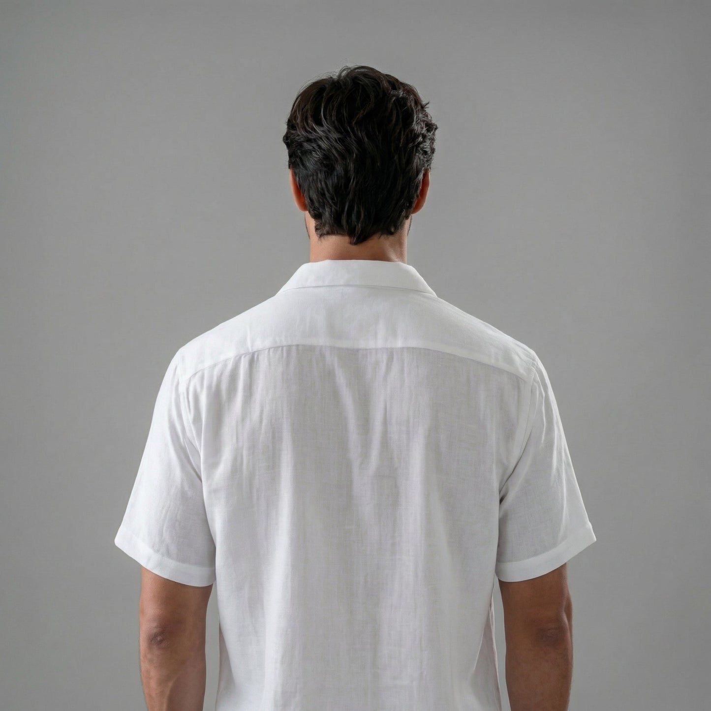 Men's Short Sleeve Linen Summer Set