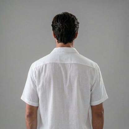 Men's Short Sleeve Linen Summer Set