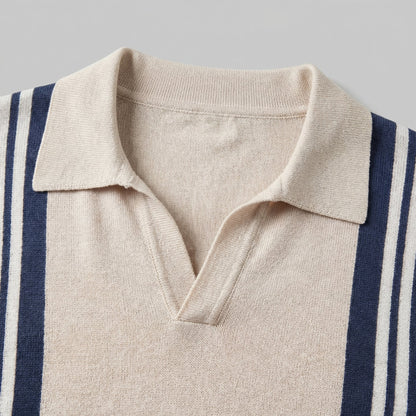 Men's Short Sleeve Polo Shirt - Lightweight Breathable Style