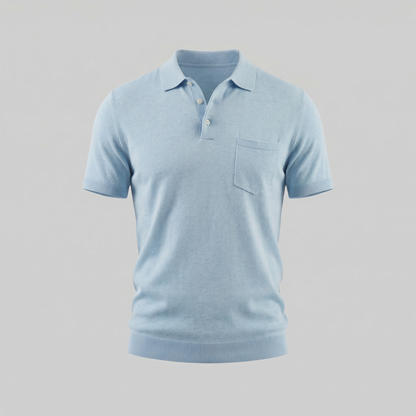 Men's Short Sleeve Summer Polo Shirt