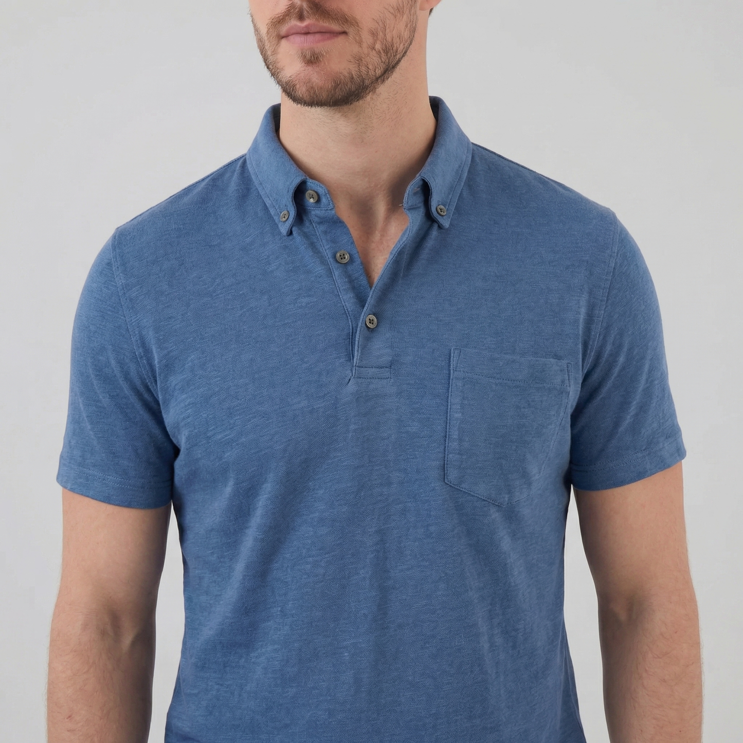 Men's Short Sleeve Summer Polo Shirt