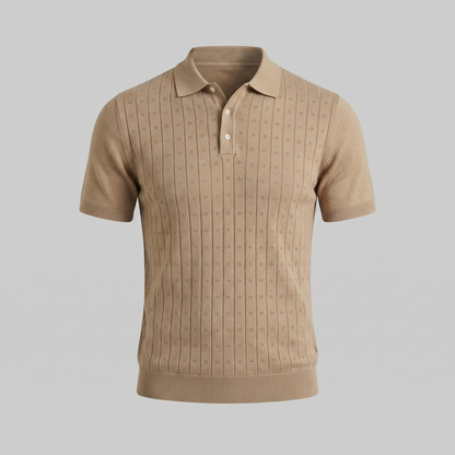 Men's Short-Sleeved Casual Polo Shirt