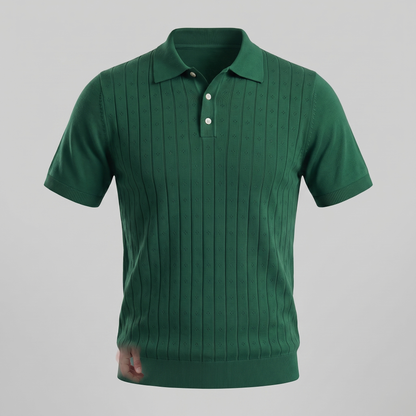 Men's Short-Sleeved Casual Polo Shirt