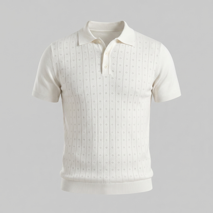 Men's Short-Sleeved Casual Polo Shirt