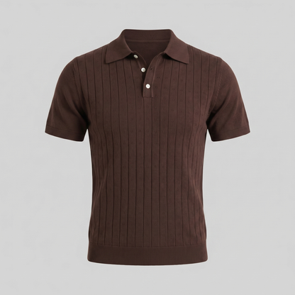 Men's Short-Sleeved Casual Polo Shirt