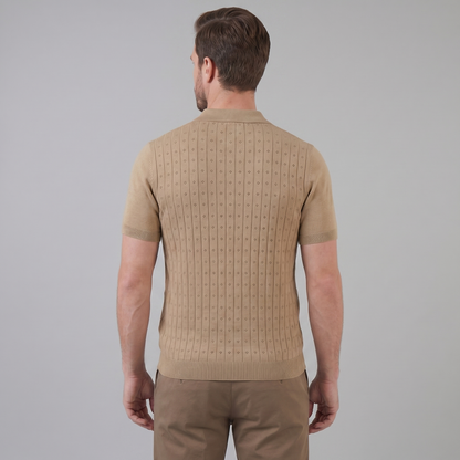 Men's Short-Sleeved Casual Polo Shirt
