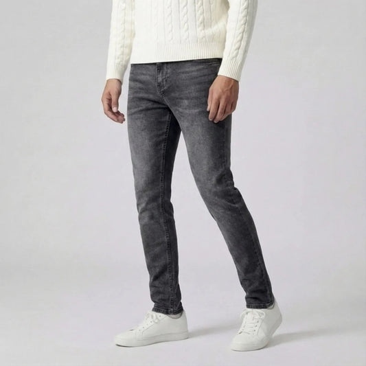 Men's Slim Fit Grey Jeans