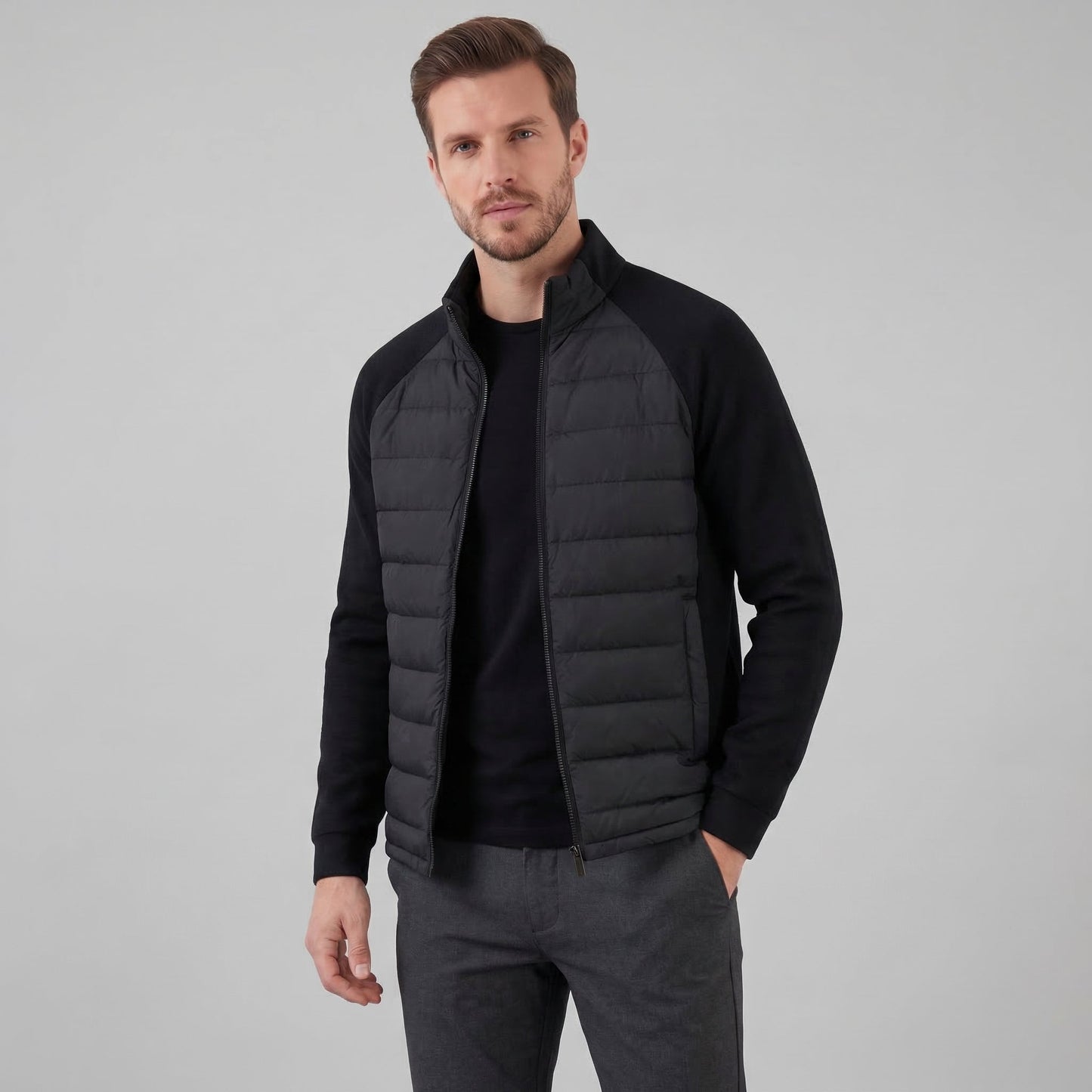 Men's Spring Mid Coat Jacket